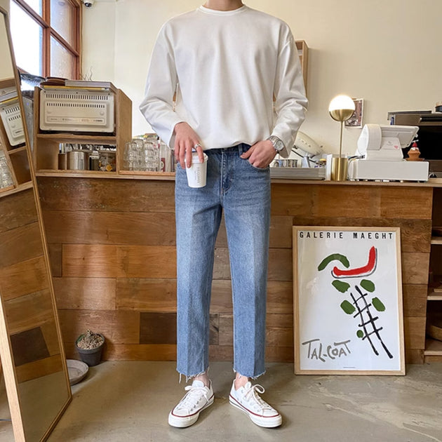 ANKLE CUT JEANS - Aumori