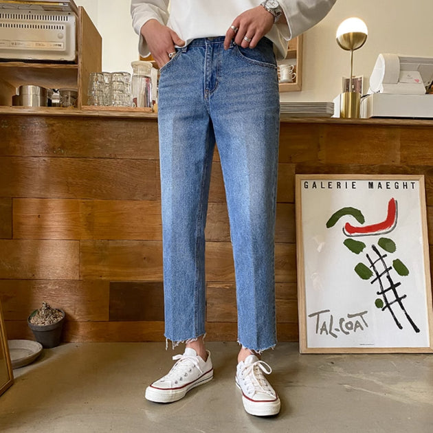 ANKLE CUT JEANS - Aumori