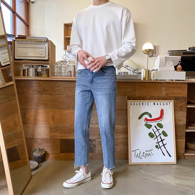 ANKLE CUT JEANS - Aumori
