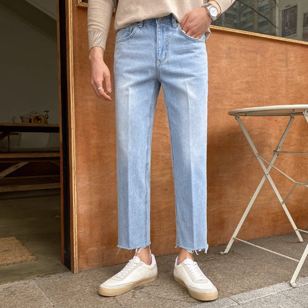 ANKLE CUT JEANS - Aumori