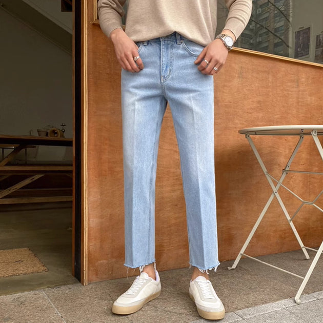 ANKLE CUT JEANS - Aumori