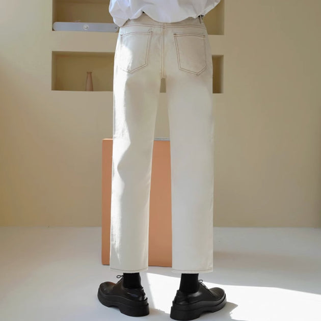 ANKLE JEANS - Aumori