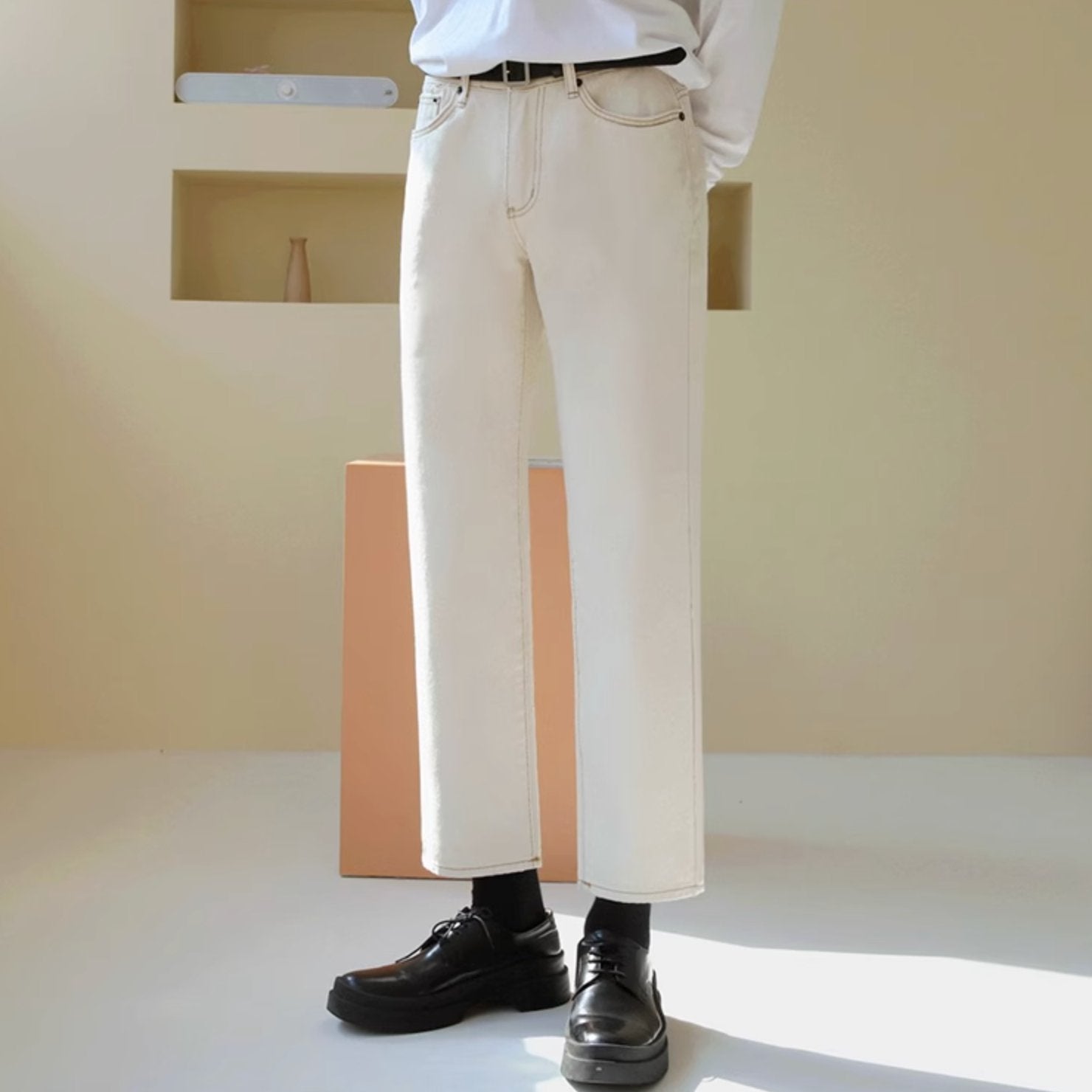 ANKLE JEANS - Aumori