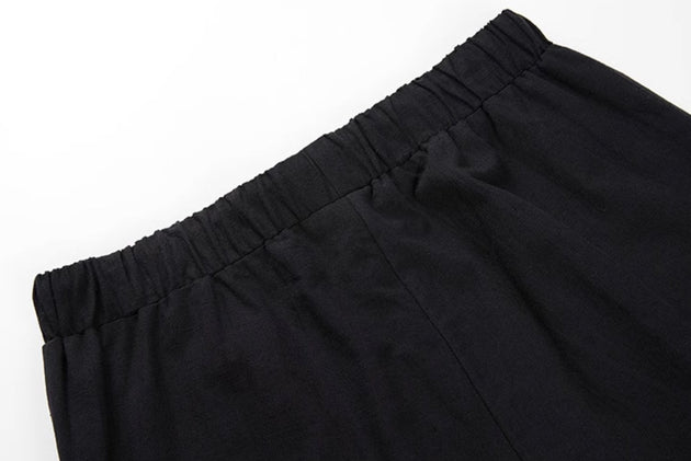 ANKLE SPLIT PANTS - Aumori