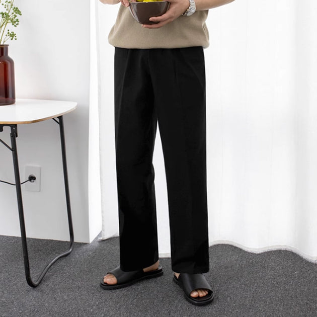 ANKLE SPLIT PANTS - Aumori