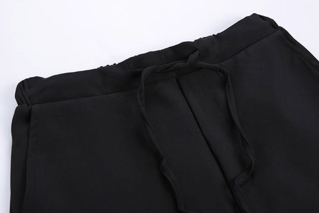 ANKLE STRING SWEATPANTS - Aumori