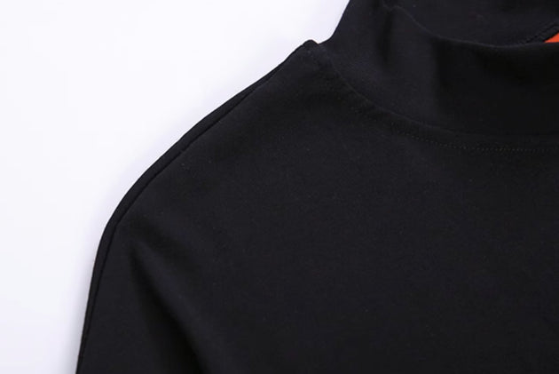 AWESOME HIGH COLLAR T - SHIRT - Aumori