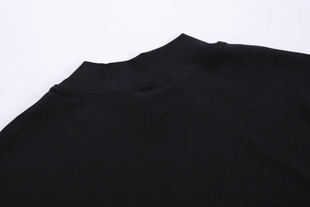 AWESOME HIGH COLLAR T - SHIRT - Aumori