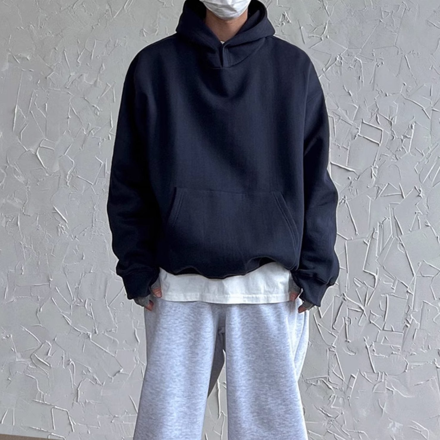 BLANK HOODIE - Aumori