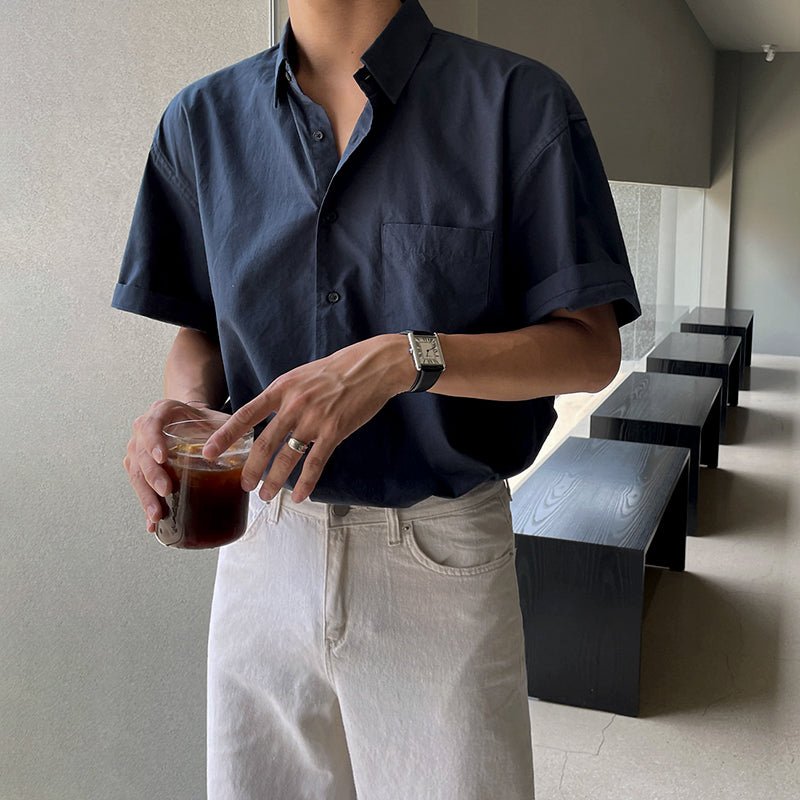 BUTTON UP SUMMER SHIRT - Aumori