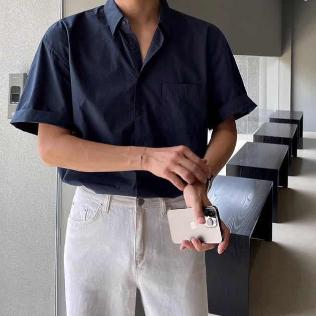 BUTTON UP SUMMER SHIRT - Aumori