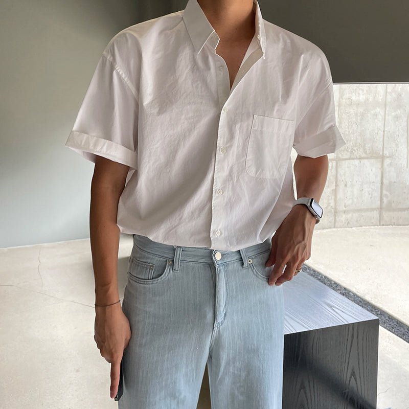 BUTTON UP SUMMER SHIRT - Aumori