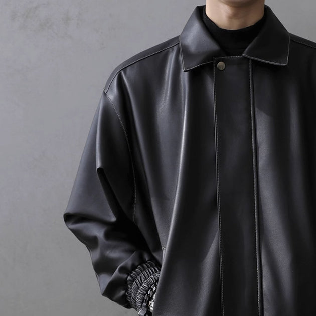 BUTTON ZIP - UP JACKET - Aumori