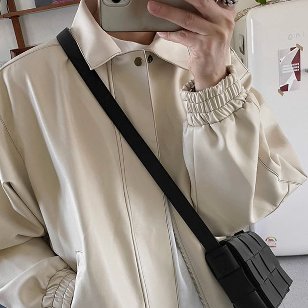 BUTTON ZIP - UP JACKET - Aumori