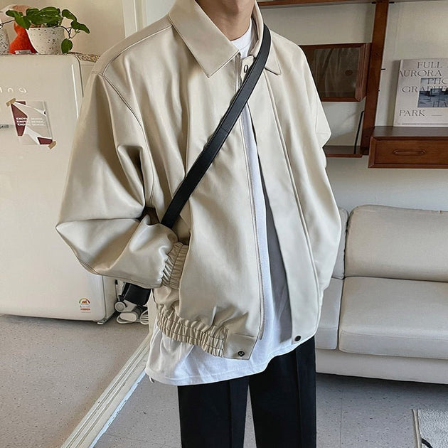 BUTTON ZIP - UP JACKET - Aumori