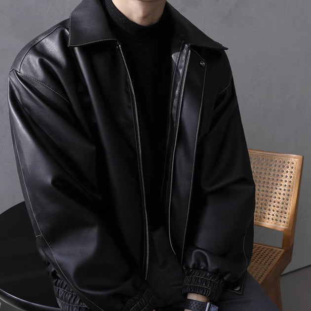 BUTTON ZIP - UP JACKET - Aumori