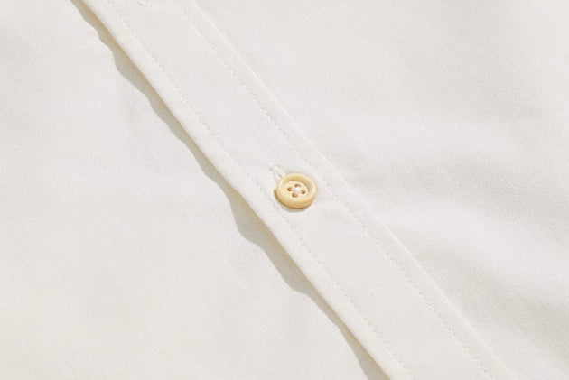 BUTTONED COTTON SHIRT - Aumori