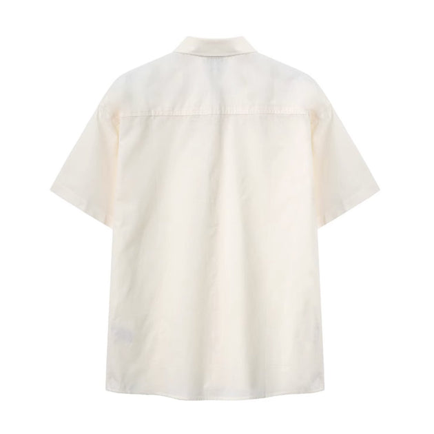 BUTTONED COTTON SHIRT - Aumori