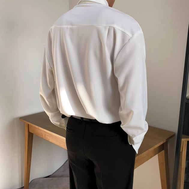 BUTTONED CUFF SHIRT - Aumori