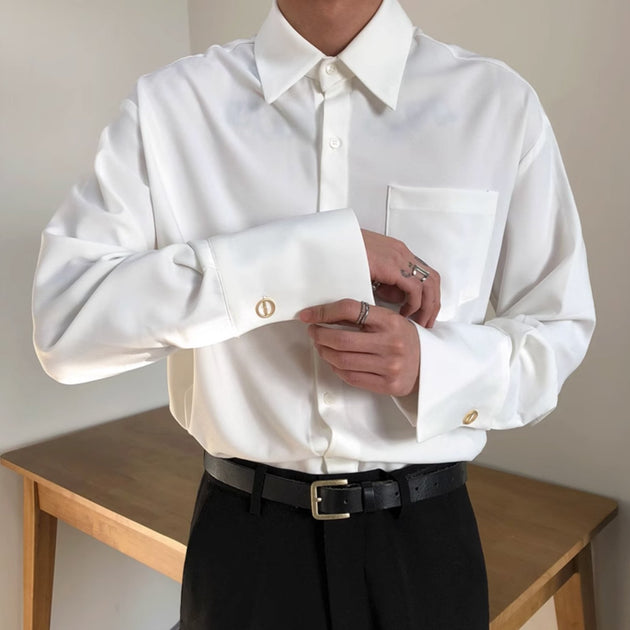 BUTTONED CUFF SHIRT - Aumori