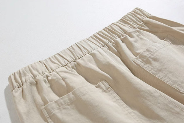 BUTTONED SHORTS - Aumori