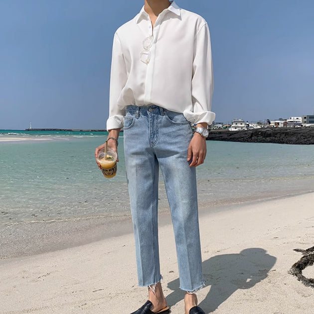 BUTTONLESS SUMMER SHIRT - Aumori