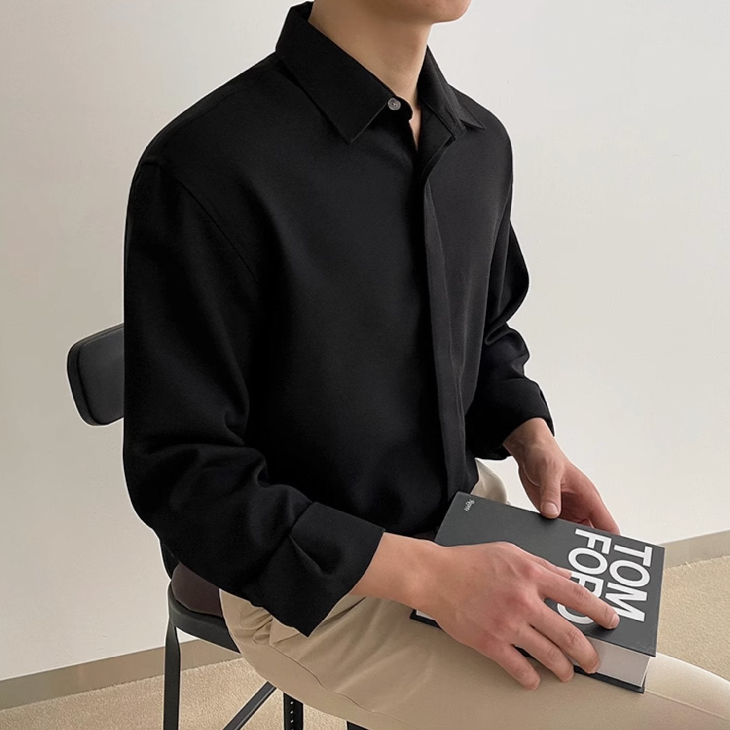 BUTTONLESS SUMMER SHIRT - Aumori