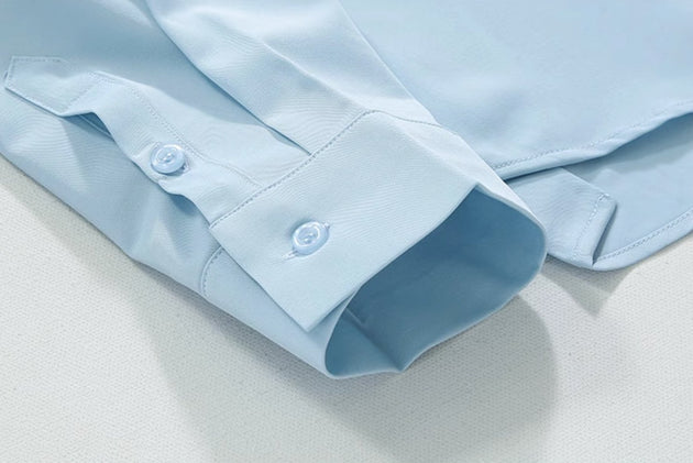 BUTTONLESS V - NECK SHIRT - Aumori