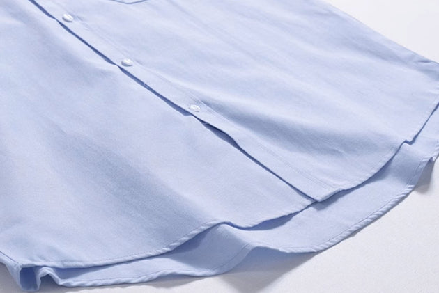 CAMEL BUTTON UP SHIRT - Aumori