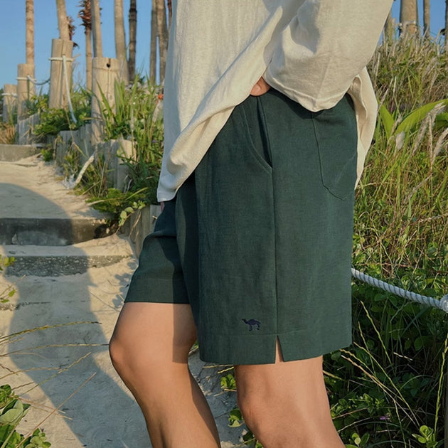 CAMEL SHORTS - Aumori