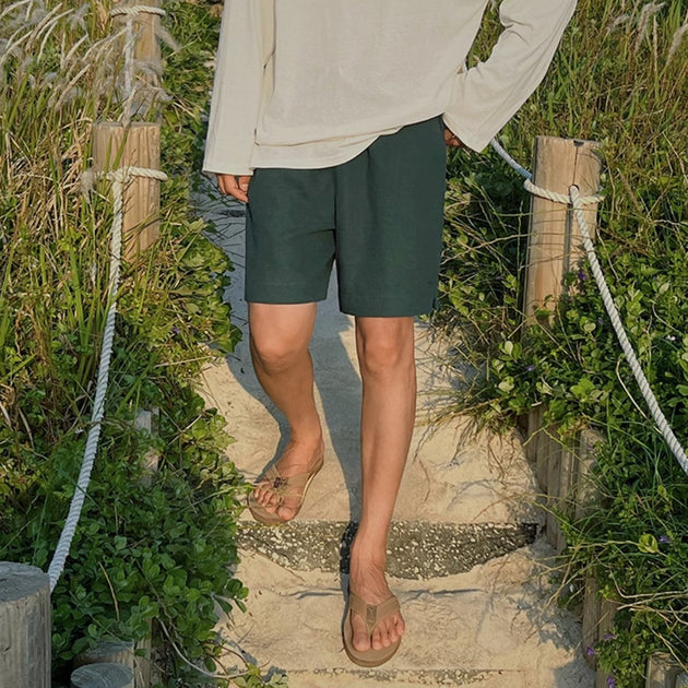 CAMEL SHORTS - Aumori