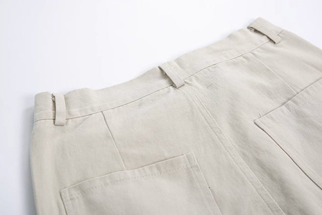 CARGO POCKET PANTS - Aumori