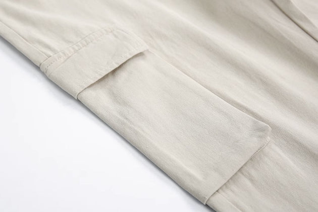 CARGO POCKET PANTS - Aumori