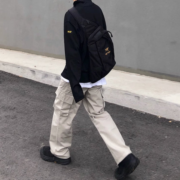 CARGO POCKET PANTS - Aumori