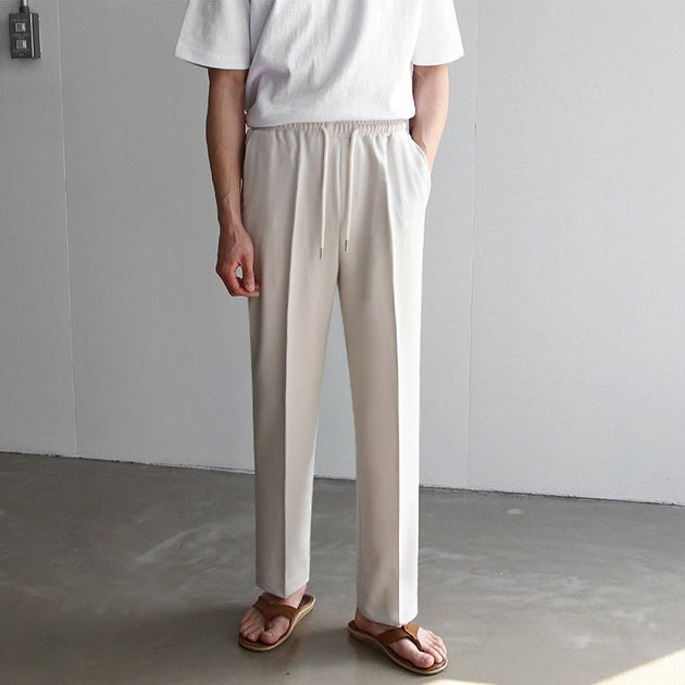 CASUAL DRAWSTRING PANTS - Aumori