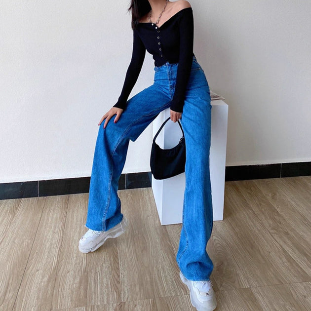 CASUAL LOOSE JEANS - Aumori