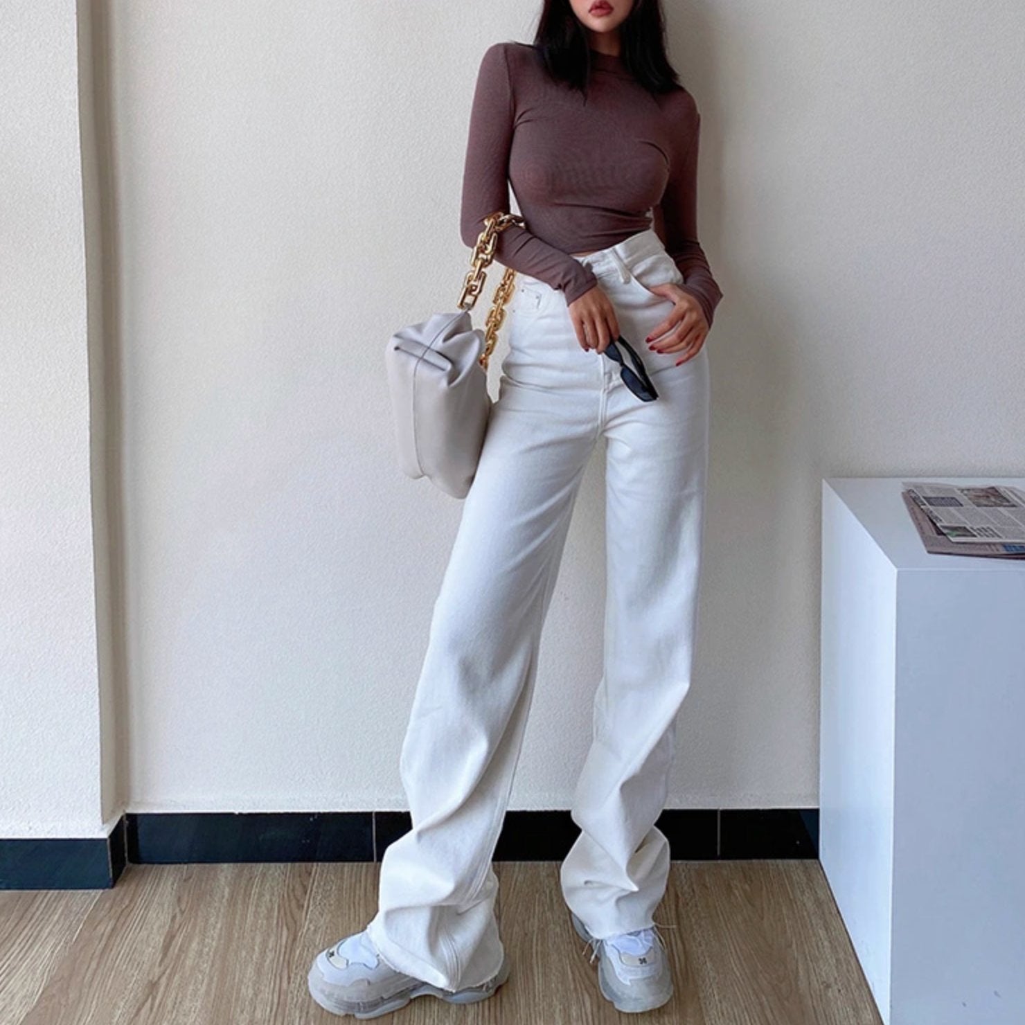 CASUAL LOOSE JEANS - Aumori