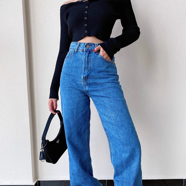 CASUAL LOOSE JEANS - Aumori