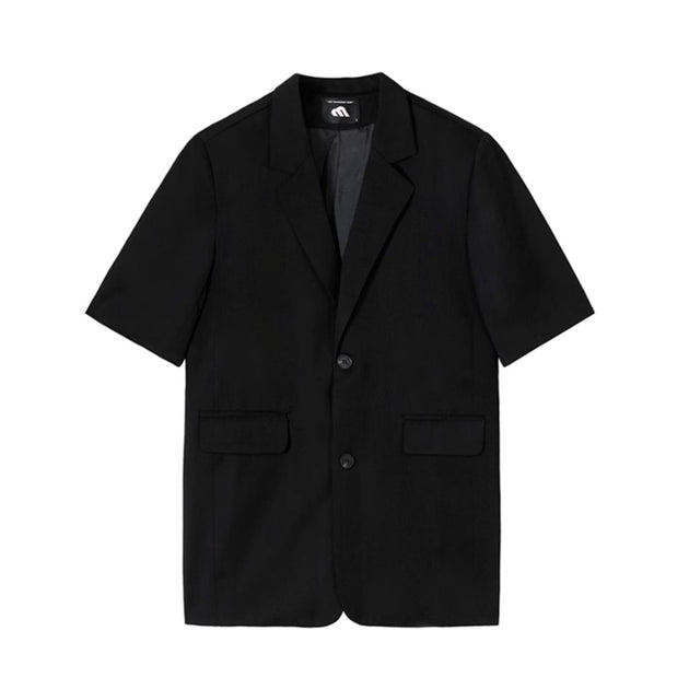 CASUAL SHORT SLEEVE BLAZER - Aumori
