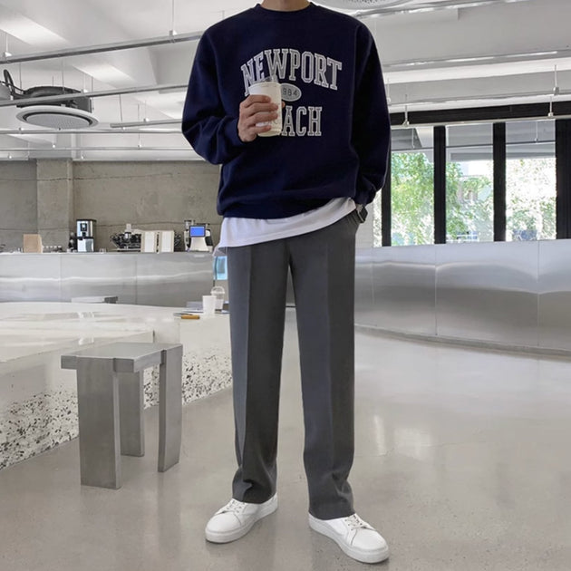 CASUAL STRAIGHT PANTS - Aumori