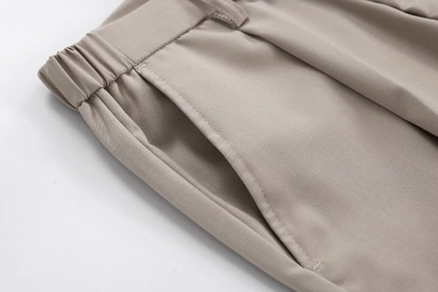 CASUAL STRAIGHT PANTS - Aumori