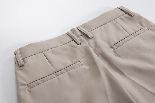 CASUAL STRAIGHT PANTS - Aumori