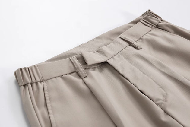 CASUAL STRAIGHT PANTS - Aumori