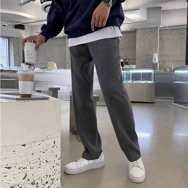 CASUAL STRAIGHT PANTS - Aumori