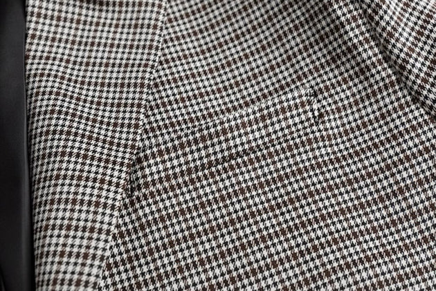 CHECKERED CASUAL BLAZER - Aumori