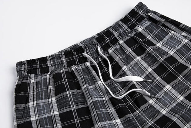 CHECKERED PANTS - Aumori