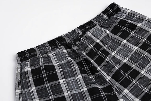 CHECKERED PANTS - Aumori