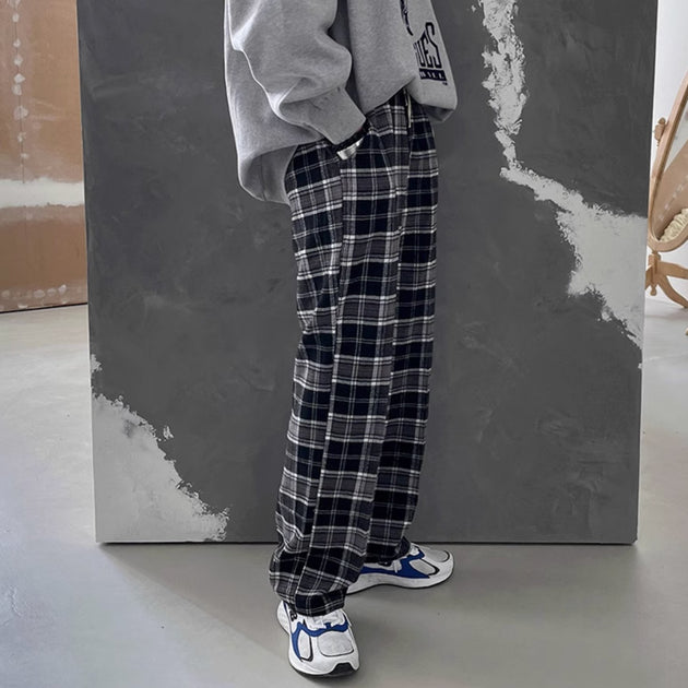 CHECKERED PANTS - Aumori