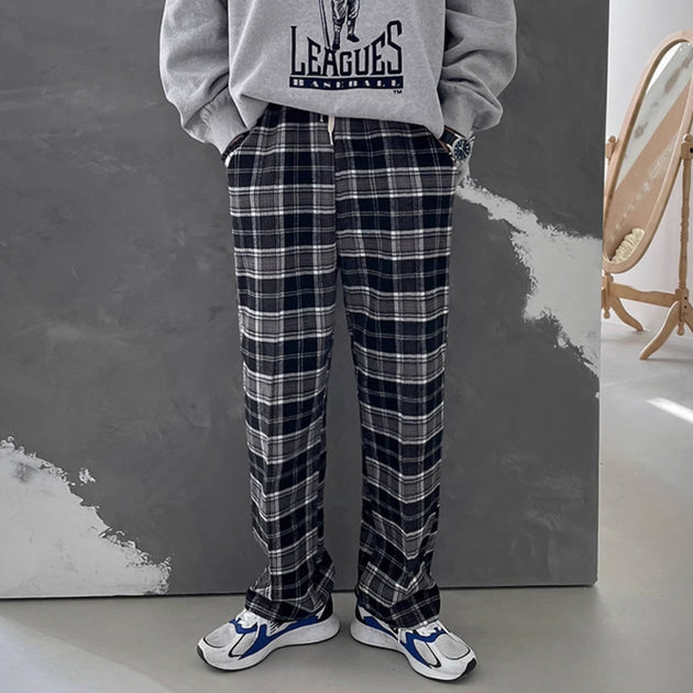 CHECKERED PANTS - Aumori