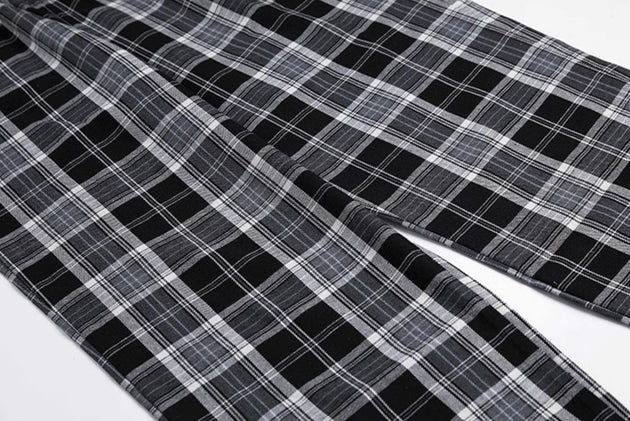 CHECKERED PANTS - Aumori